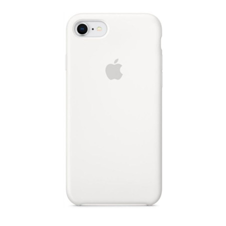 Coque en Silicone iPhone 7 / 8 / SE2020 Blanc | Smarty Paris